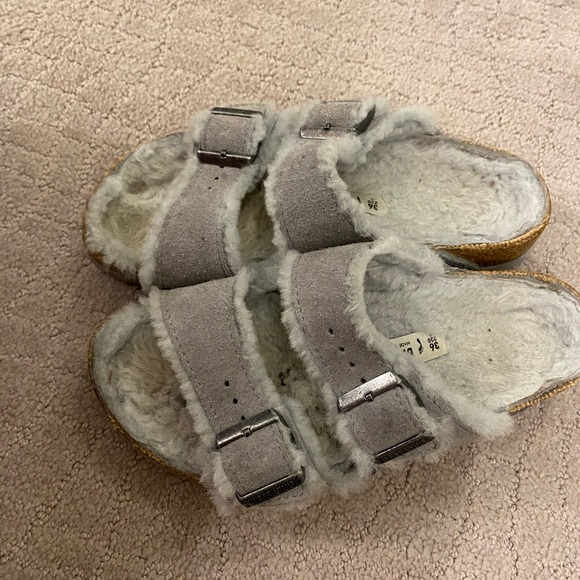 Birkenstock Arizona I’m shearling and suede - Picture 2 of 5